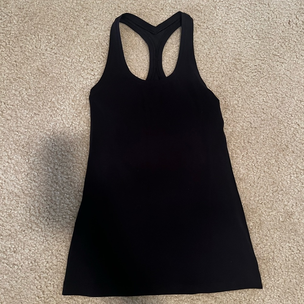 Lululemon cool racer back tank - black.